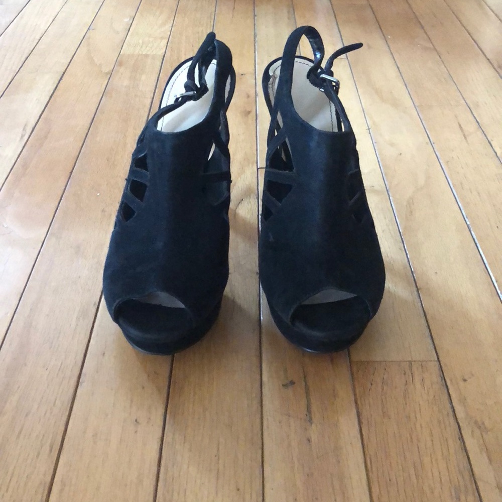 Black Suede Heels
